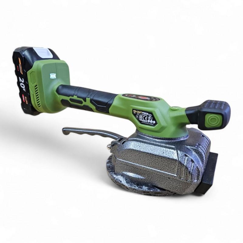 Ventuză vibrantă pentru plăci pe acumulator Procraft PTM20