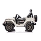 Mașină electrică pentru copii Jeep Wrangler Rubicon Alb
