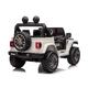 Mașină electrică pentru copii Jeep Wrangler Rubicon Alb