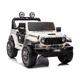 Mașină electrică pentru copii Jeep Wrangler Rubicon Alb