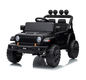 Mașină electrică pentru copii Jeep Wrangler Rubicon Negru