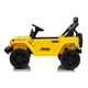 Mașină electrică pentru copii Jeep Wrangler Rubicon Galben