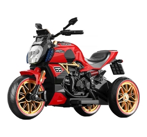 Motocicletă electrică pentru copii, roșie (67827)