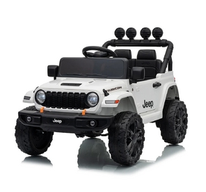 Mașină electrică  Jeep Wrangler Rubicon Alba